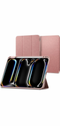 Spigen Pouzdro na tablet Urban Fit - pouzdro pro iPad Pro 11 (M4, 2024) (růžovo-zlaté)