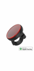 Lokátor FIXED Smart tracker Tag Reflector s podporou Find My, černý
