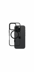 CARE by PanzerGlass Urban Combat - Zadní kryt pro mobilní telefon - černý rám - kompatibilita s MagSafe - recyklovaný plast - průhledná, černá - pro Apple iPhone 16 Pro