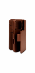 Decoded Decoded Leather Detachable Wallet – kožené ochranné pouzdro kompatibilní s MagSafe pro iPhone 16 Pro (tan)