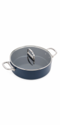 Joseph Joseph Space Fold.Handle  Ceram.N/S 28cm Blue Shallow P&amp;L