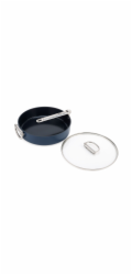 Joseph Joseph Space Fold.Handle  Ceram.NS 28cm Blue Saute Pan&amp;Lid