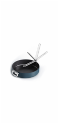 Joseph Joseph Space Fold.Handle  Ceramic NS 30cm Blue Frying Pan