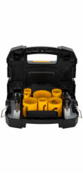 Dewalt SADA DĚROVÝCH PILOVEK DEWALT 11dílná. BIMETAL PRO ELEKTRIKÁŘE