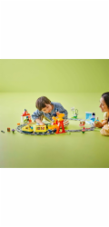 Stavebnice velkého interaktivního vlaku LEGO 10428 DUPLO Town
