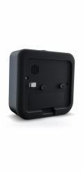 Mebus 56987  Dark Grey  Quartz Alarm Clock