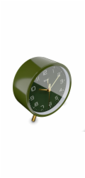 Mebus 56972 olive green / gold  Quartz Alarm Clock
