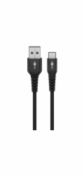 Textilní kabel goobay Supersoft USB 2.0, zástrčka USB-A > zástrčka USB-C