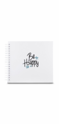 Hama Good Things Spiral    28x24  50 white Pages Happy 7717