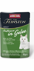ANIMONDA Vom Feinsten Adult Raffinesse v želé bohaté na kuře se zvěřinou - mokré krmivo pro kočky - 85 g