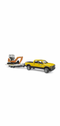 Vruder RAM Rental Service s minibagrem, model vozidla