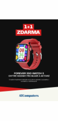 Forever IGO 3 JW-500 červené, 1+1 zdarma