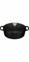 Le Creuset Signature Cast Iron  Oval Casserole 27cm flint