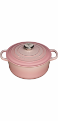 Le Creuset Signature Cast Iron-  Round Casserole 20cm shellpink