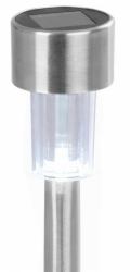 Lampa Strend Pro Adria, solárna, 1xLED, nerez, 4,7x30,5 cm, Sellbox 24 ks