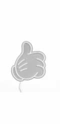 Yellowpop Disney Glove  Thumb Up Small