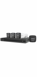 Kamerový set Ezviz X5K PoE KIT IP venkovní, bullet, 8Mpix/ 1x 8CH NVR X5K, 4x IP kam. H3K, HDMI/ VGA/ USB/ LAN/ SATA + 2
