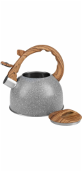 Čajník MagicHome, pískací, šedý, 2500 ml