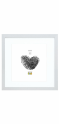 Deknudt S66KD1 P1          20x20  Wood silver with Passepartout