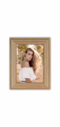 ZEP Valencia brown 13x18  Wood Frame VL657B