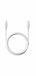 Rychlonabíjecí kabel Baseus Silky USB-C/USB-C 1m 100W bílý