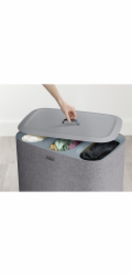 Joseph Joseph Tota Trio 90L Grey  Laundry Separation Basket