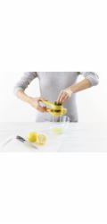 Joseph Joseph JuiceMax Dual-  action Yellow Citrus Press
