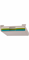 Joseph Joseph Slim 3-piece Under  Shelf Multic.Chopping Board Set