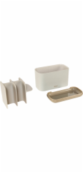 Joseph Joseph EasyStore Large  Matt Ecru Toothbrush Holder