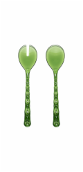 Guzzini VANITY Salad Servers  Water lily green
