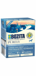 BOZITA Purely Paté Duoprotein Beef and reindeer - vlhké krmivo pro psy - 370g