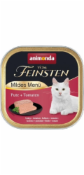 ANIMONDA Vom Feinsten Adult Mildes Menü Turkey with tomatoes - mokré krmivo pro kočky - 100g
