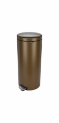 Brabantia Pedal Bin NewIcon  30 Liter Warm Brass