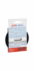 Tesa On&amp;Off Cable Manager Univ.  10mm x 500cm, Black 55239