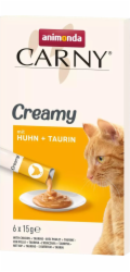 Carny Creamy kuře s taurinem 6 x 15 g