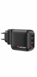 Verbatim Mini GaN Charger 100W  3Port US/EU/UK ADP         32230