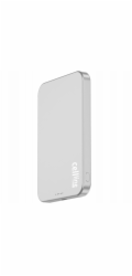 Beline Mini powerbanka Cellline MagSafe 5000mAh Qi2 15W CL-MBP-02 šedá / titanová Magnetická bezdrátová mini powerbanka