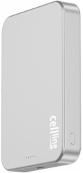 Beline Mini powerbanka Cellline MagSafe 10000mAh Qi2 15W CL-MBP-03 šedá Magnetická bezdrátová mini powerbanka