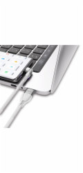 STATIK PowerPivot Pro rotating  2-in-1 USB-C Cable White 2m