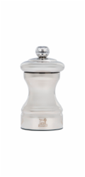 Peugeot Bistro Chef Shiny Salt  Mill 10cm stainless steel silver