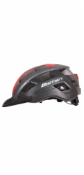BOTTARI Cyklistická helma 94001RB, černá/červená, velikost S/M