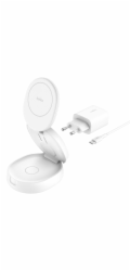 Belkin Boost Charge foldab.mag.  3-in-1 Charg. Qi2 wh. WIZ034kqWH
