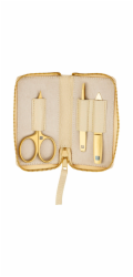 Zwilling Manicure &amp; Pedicure Set  3 pcs Nail Scissors, leather