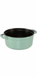 Staub La Cocotte 24cm round  Sage Green, Cast Iron