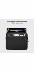 Tomtoc pouzdro Light Sleeve pro iPad Pro 11"/Air 11"/10.9"/10.2" - Black