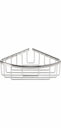 Tesa Aluxx Shower Corner Shelf  40200 chrome incl. adhesive mnt.