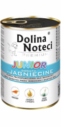 Dolina Noteci Premium Junior bohaté na jehněčí - mokré krmivo pro štěňata středních a velkých plemen - 400g