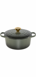 Le Creuset Signature Bräter  round 24 cm thyme