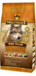 WOLFSBLUT Wide Plain Horse Mono - suché krmivo pro psy - 12,5kg