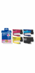 Brother LC527XL Value Pack - 4-balení - Vysoká výtežnost - cerná, žlutá, azurová, purpurová - originální - závesný box - inkoustová cartridge - pro Brother MFC-J4350DW, MFC-J4550DW, MFC-J6760DW
